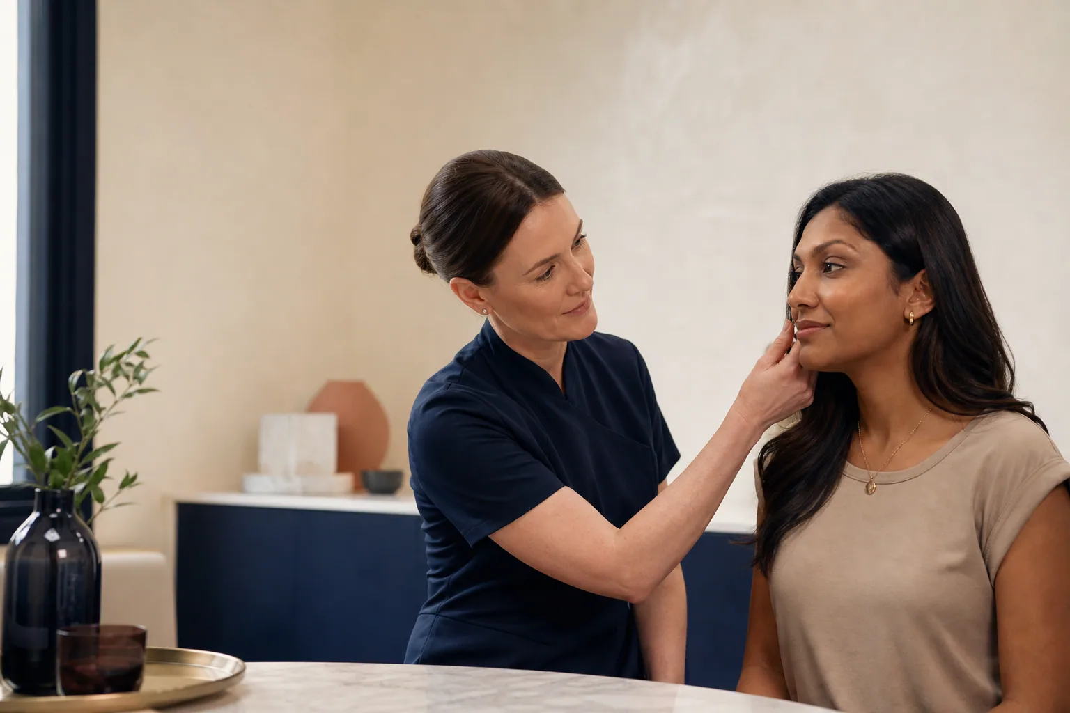 Skin consultation imagery from Pharmacillin